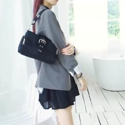 Nylon Women Shoulder Crossbody Bag Black Fashion Rivet Axillary Bags Brand Design Ladies Female Handbag Small Black Bolsa Femini