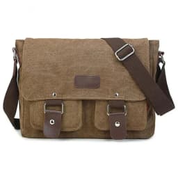 Men Vintage Canvas Bag Men Casual Crossbody Bag for Men Messenger Bag Man Travel Shoulder Bags