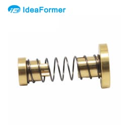 3D Printer Parts T8 Anti Backlash Nut Spring Loaded Elimination Gap Nut for Lead 2/4/8mm Threaded Rod Lead Screws DIY CNC