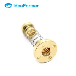 3D Printer Parts T8 Anti Backlash Nut Spring Loaded Elimination Gap Nut for Lead 2/4/8mm Threaded Rod Lead Screws DIY CNC