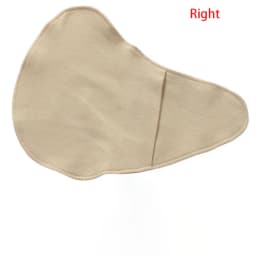 1PC Women Sponge Breast Prosthesis Fake Breast Soft Cotton Breast Form for Mastectomy Left Right