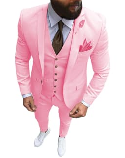 Men Suits Prom Tuxedo Slim Fit 3 Piece Groom Wedding Suits For Men Custom Blazer Terno Masuclino 3 Pieces (Jacket + Vest + Pant)