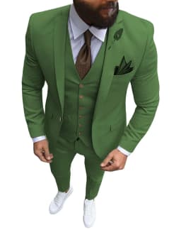 Men Suits Prom Tuxedo Slim Fit 3 Piece Groom Wedding Suits For Men Custom Blazer Terno Masuclino 3 Pieces (Jacket + Vest + Pant)