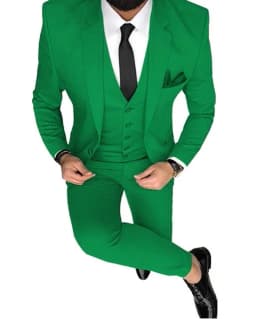 Men Suits Prom Tuxedo Slim Fit 3 Piece Groom Wedding Suits For Men Custom Blazer Terno Masuclino 3 Pieces (Jacket + Vest + Pant)