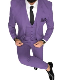 Men Suits Prom Tuxedo Slim Fit 3 Piece Groom Wedding Suits For Men Custom Blazer Terno Masuclino 3 Pieces (Jacket + Vest + Pant)