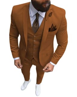 Men Suits Prom Tuxedo Slim Fit 3 Piece Groom Wedding Suits For Men Custom Blazer Terno Masuclino 3 Pieces (Jacket + Vest + Pant)