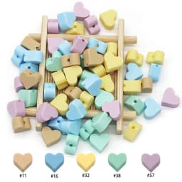 Cute-Idea Food grade Baby Silicone Beads 10PCs Baby tooth health Nursing beads Baby Pacifier Chain Toys accessories Baby goods