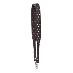 Square Metal Rivet Decorate Handbag Strap Wide Adjustable Length Solid Color Black Blue White Bag Belt Handle DIY Accessories
