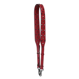 Square Metal Rivet Decorate Handbag Strap Wide Adjustable Length Solid Color Black Blue White Bag Belt Handle DIY Accessories