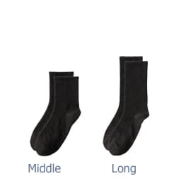 CHAOZHU Women Men Daily Basic Socks White Black Stretch Rib Socks Long Middles Length Spring Autumn Winter Cotton Casual Socks