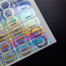 300/600/1200 pcs Security Seal Tamper Proof Stickers Holographic Warranty Void Laser Label with Serial Number Adhesive Labels