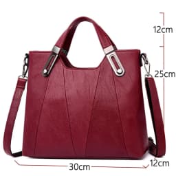 Brand Luxury Handbags Women Bags Designer PU Leather Handbag Leisure Crossbody Bags for Women 2026 New Lady Shoulder Bag Tote