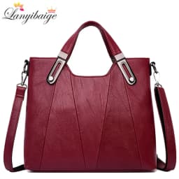 Brand Luxury Handbags Women Bags Designer PU Leather Handbag Leisure Crossbody Bags for Women 2026 New Lady Shoulder Bag Tote