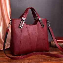 Brand Luxury Handbags Women Bags Designer PU Leather Handbag Leisure Crossbody Bags for Women 2026 New Lady Shoulder Bag Tote