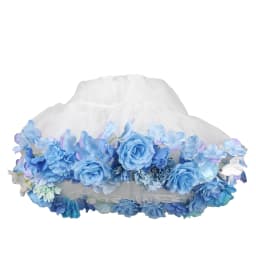 Handmade Colorful Flowers Petticoat Lolita Skirt Support Harvest Kawaii Short Dress Halloween Accessories Cute Girl Korea Japan