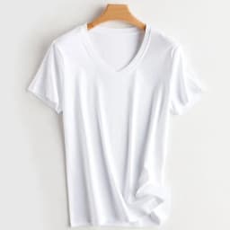 Summer 100% Mercerized Cotton Women Silk T-shirts O Neck Short Sleeve Loose Straight Tops Simple Casual Tees For Minimalist 2025