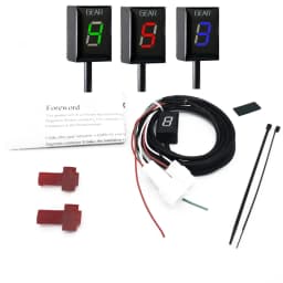 FOR Yamaha ZF R1 R6 FZ8 Mt03 MT-01 Xjr1300 XJR400 FZ400 Xv1900 Ys250 Xv1600A Xj6 Installation Plug with 1-6 Gear Indicator