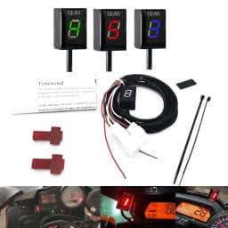 FOR Yamaha ZF R1 R6 FZ8 Mt03 MT-01 Xjr1300 XJR400 FZ400 Xv1900 Ys250 Xv1600A Xj6 Installation Plug with 1-6 Gear Indicator