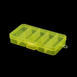 10 Slots Adjustable Clear Plastic Rectangle Storage Box Case Holder Craft Organizer Beads Jewelry Container For Jewelry Storage