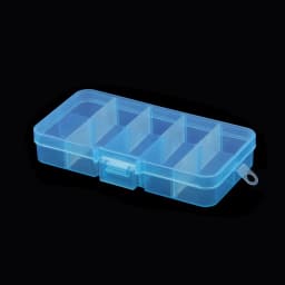 10 Slots Adjustable Clear Plastic Rectangle Storage Box Case Holder Craft Organizer Beads Jewelry Container For Jewelry Storage