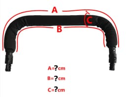 Pu Leather Handle Covers For Stokke Xplory V6/X Stroller Pram Bumper Protective Cases Armrest Covers Baby Carriages Accessories