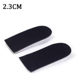 1Pair Height Increase Insoles Unisex Shoes Insole Height Lift Adjustable Cut Shoe Heel Insert Taller Support Absorbant Foot Pads