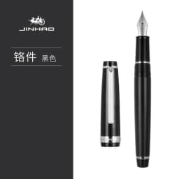New Jinhao 82 Series Fountain Pen Acrylic F 0.5mm Nib School Office Supplies Business Writing Ink Pens Silver Clip Blue Yellow