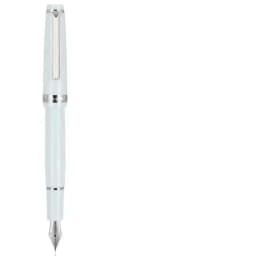 New Jinhao 82 Series Fountain Pen Acrylic F 0.5mm Nib School Office Supplies Business Writing Ink Pens Silver Clip Blue Yellow