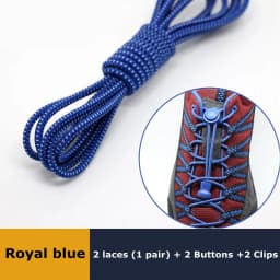 1pair Lazy Laces Sneaker ShoeLaces Elastic Shoe Laces  Shoe accessories lacets Shoestrings Running/Jogging/Triathlone