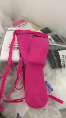 In the Spring and Autumn Tide Bind Socks in Tube Sock Children Crus Socks Stockings Bound Fluorescent Color Half Tube Sock