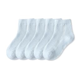 5Pairs/Lot Children Cozy Soft Solid Breathable Mesh Cotton Socks For 1-12Y Boy Girl Baby Teen Summer Kids Clothes Accessories