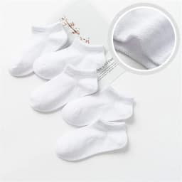 5Pairs/Lot Children Cozy Soft Solid Breathable Mesh Cotton Socks For 1-12Y Boy Girl Baby Teen Summer Kids Clothes Accessories