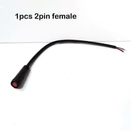 7mm m7 2 3 4 5 6 Pin core 1 male to female male plug cable Connector Waterproof Sensor E-bike Electric bicycle cord 0.2m/1m