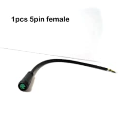 7mm m7 2 3 4 5 6 Pin core 1 male to female male plug cable Connector Waterproof Sensor E-bike Electric bicycle cord 0.2m/1m