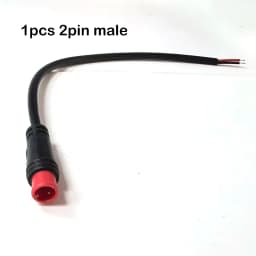 7mm m7 2 3 4 5 6 Pin core 1 male to female male plug cable Connector Waterproof Sensor E-bike Electric bicycle cord 0.2m/1m