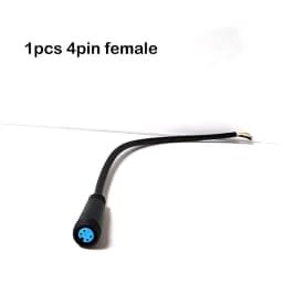 7mm m7 2 3 4 5 6 Pin core 1 male to female male plug cable Connector Waterproof Sensor E-bike Electric bicycle cord 0.2m/1m