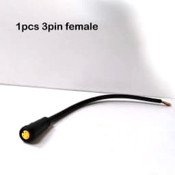 7mm m7 2 3 4 5 6 Pin core 1 male to female male plug cable Connector Waterproof Sensor E-bike Electric bicycle cord 0.2m/1m