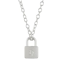 Fashionable Creative Metal Lock Necklace Same As Huang Xuanchen's Style New Punk Necklace Men Women Fans Gifts