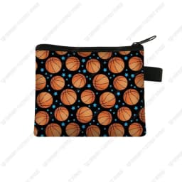 Football Basketball Coin Purse Cartoon Cute Headset Bag Small Purse Wallet Purse Children's Gift Mini Zip Coin Purse
