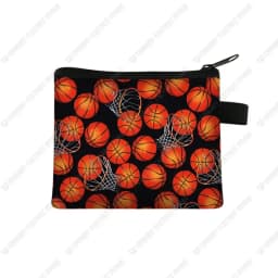 Football Basketball Coin Purse Cartoon Cute Headset Bag Small Purse Wallet Purse Children's Gift Mini Zip Coin Purse