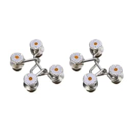 2pcs Skirt Pants Tighten Waist Brooches Jeans Adjustable Waist Clip Button Pearl Women's Brooch Set DIY Clothing Accessories K0