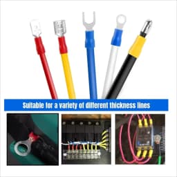 Multi-Function 4-in-1 Electric Crimping Plier Kit With 140/280Pcs Spade Terminal Wire Stripping Cutting Connetor Crimping Tool