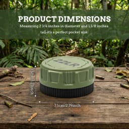 A compact storage case capable of holding 55 .22LR rounds—convenient for carrying to the shooting range.