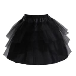 Cosplay Petticoat Maid Wear Pettiskirt Short no Hoops Petticoat Girls Ballet Mesh Yarn Elastic Waistband Skirt