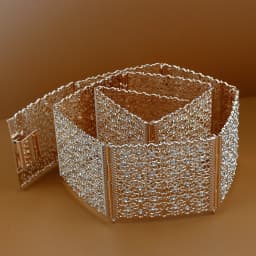 Sunspicems Morocco Caftan Belt Waistband For Women Crystal Arabic Bridal Wedding Jewlery Metal Waist Chain Adjustable Length