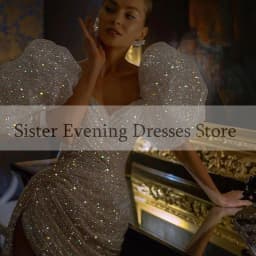 Puff Short Sleeve Sheath Pleat Strapless Ivory Evening Dresses for Women Sequined Prom Gowns for Ladies Party Custom Summer Club