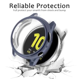 Case For Samsung Galaxy Watch 4/Active 2 44mm 40mm TPU All-Around Bumper Screen Protector Galaxy Watch 4 Classic 42mm 46mm Cover