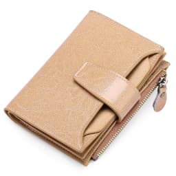New Short Women Wallets Genuine Leather Zipper Coin Pocket Women Name Engraved High Quality Card Holder Kpop Female Wallet
