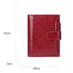 New Short Women Wallets Genuine Leather Zipper Coin Pocket Women Name Engraved High Quality Card Holder Kpop Female Wallet
