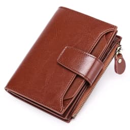 New Short Women Wallets Genuine Leather Zipper Coin Pocket Women Name Engraved High Quality Card Holder Kpop Female Wallet